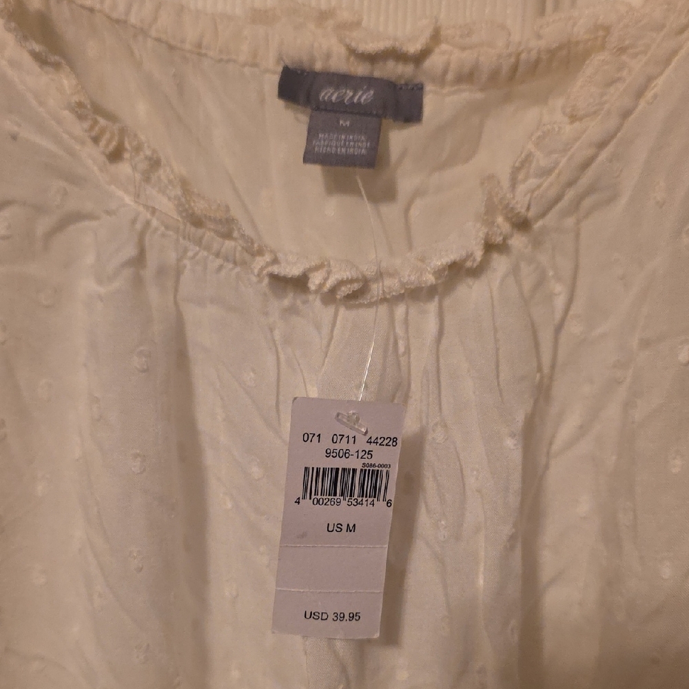 Aerie Cream Chemise - Picture 2 of 5